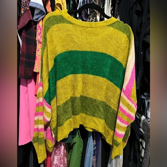 Free People All About You Stripe Chenille Sweater in
Multi Small NWOT - Picture 7 of 9